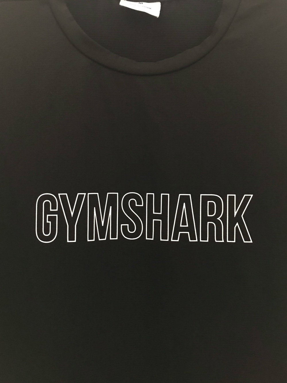 GYMSHARK Text Logo Athletic Tee - Picture 4 of 9